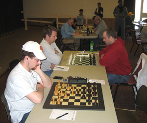 Kyle Miles on board 1 in round 5.  David Long and Tobias Simpson on board 2