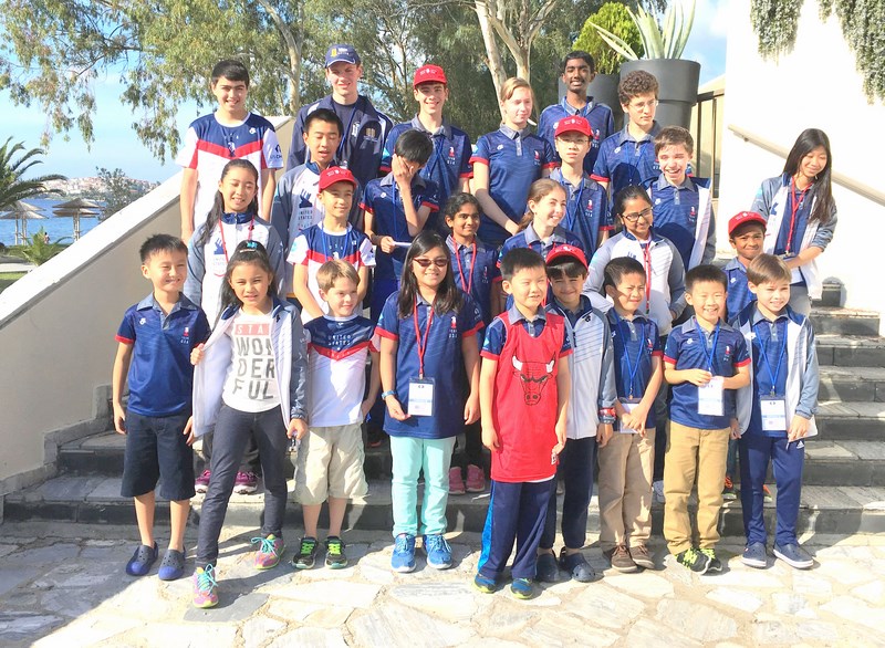Picture by Alex Zhao's mom US Delegations