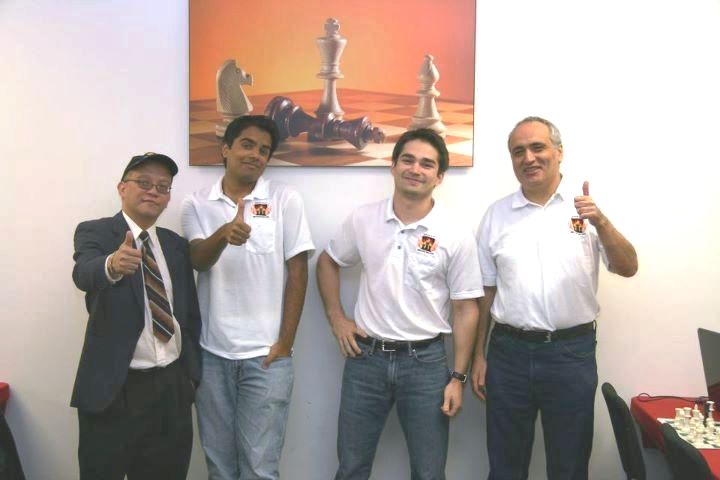 A Victorious Blaze: IM Young, NM Menon, GM Amanov, & GM Gurevich